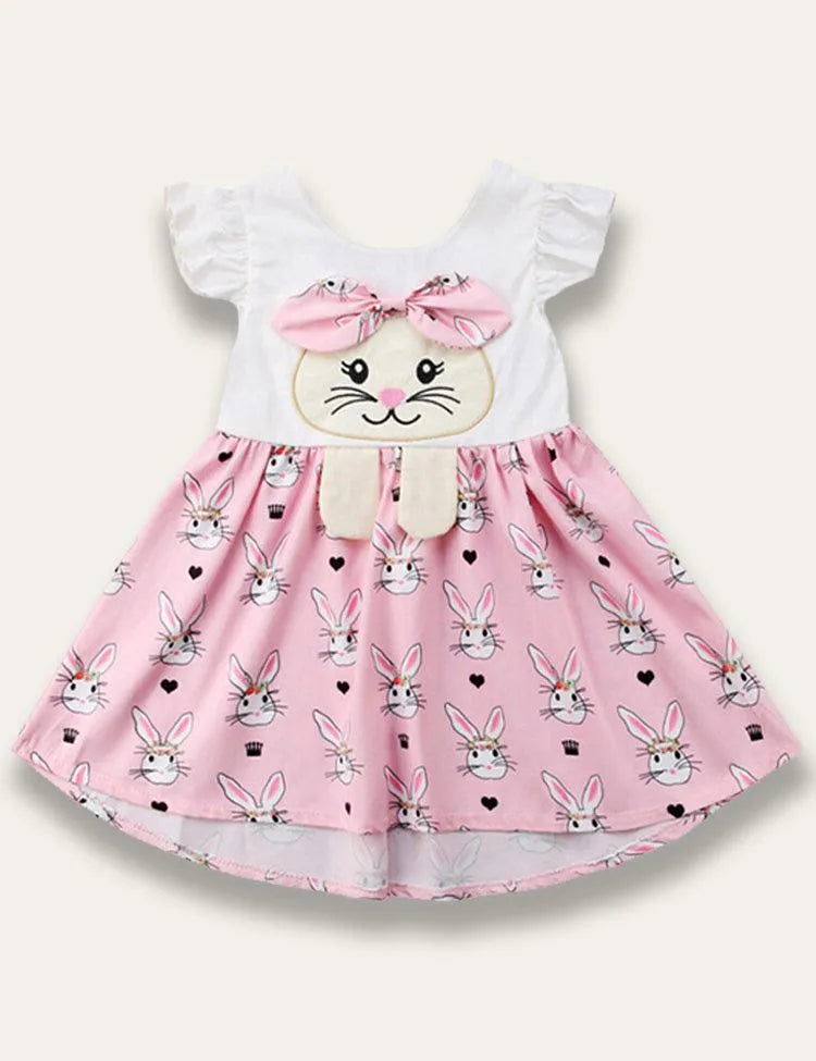 Easter Bunny Appliqué Dress – MINIS