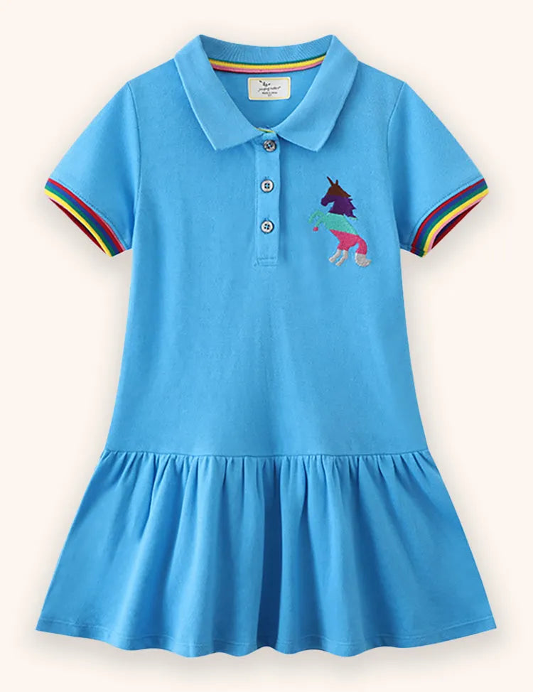 Pony-Polo-Kleid