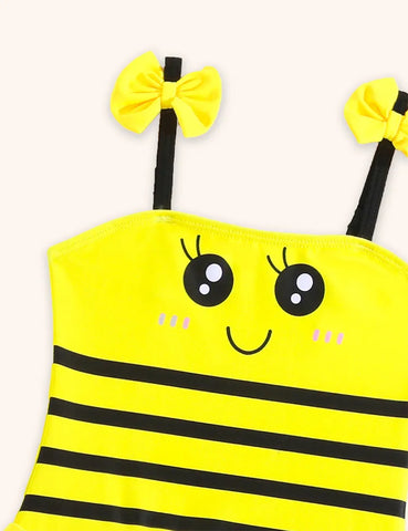 Niedlicher Kleiner Bienen-Badeanzug