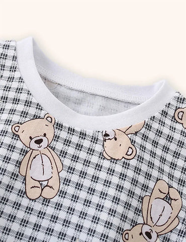Niedliches T-Shirt mit Bärenprint