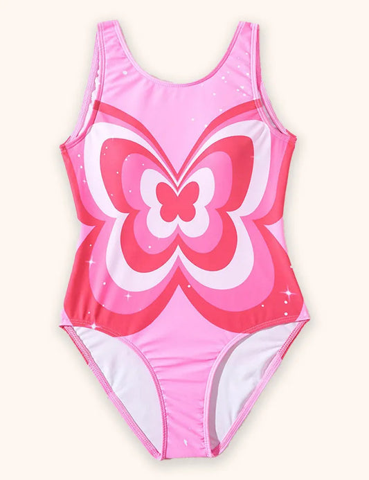 Badeanzug mit Wing-Print
