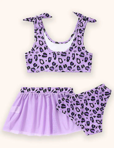 Badeanzug Mit Leopardenmuster Und Cut-Outs