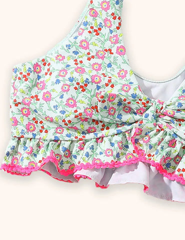 Bikini Mit Blumenmuster