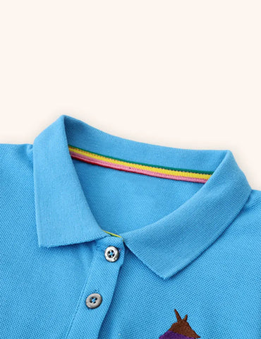 Pony-Polo-Kleid