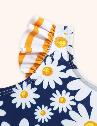 Süßer Kleiner Gänseblümchen-Badeanzug