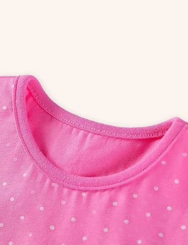 Kleid Mit Fuchs-Applikation