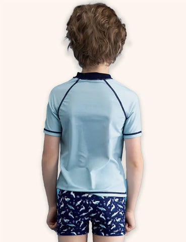 Shark Printed Swimsuit