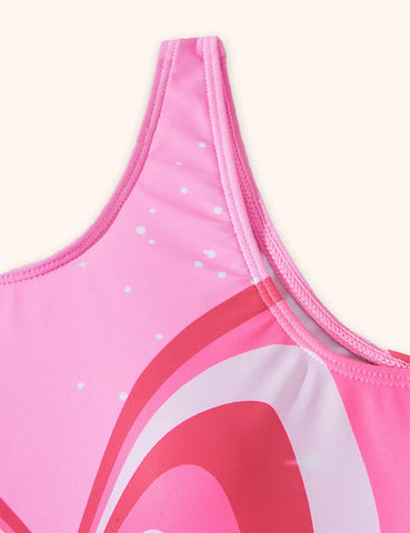 Badeanzug mit Wing-Print