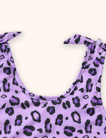 Badeanzug Mit Leopardenmuster Und Cut-Outs