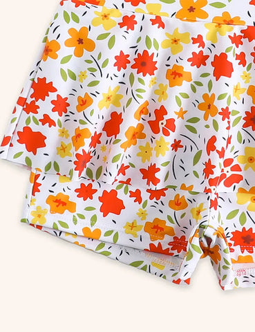 Badeanzug mit Blumenmuster