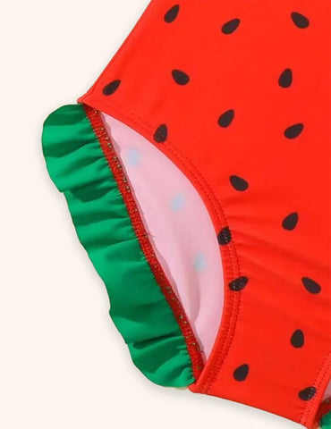 Badeanzug Mit Wassermelonen-Schleife