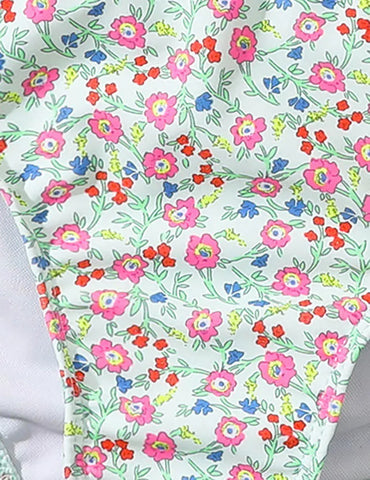 Bikini Mit Blumenmuster