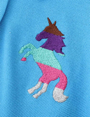Pony-Polo-Kleid
