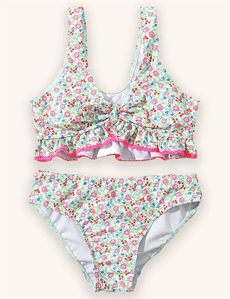 Bikini Mit Blumenmuster