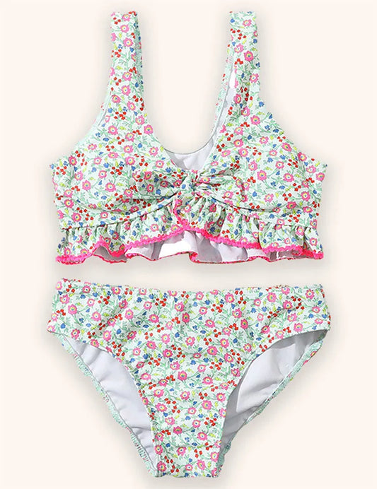 Bikini Mit Blumenmuster