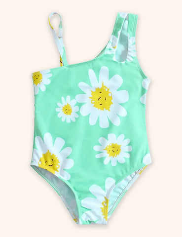Traje de baño de una pieza con tirantes