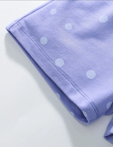 Cute Giraffe Printed Cotton Shorts