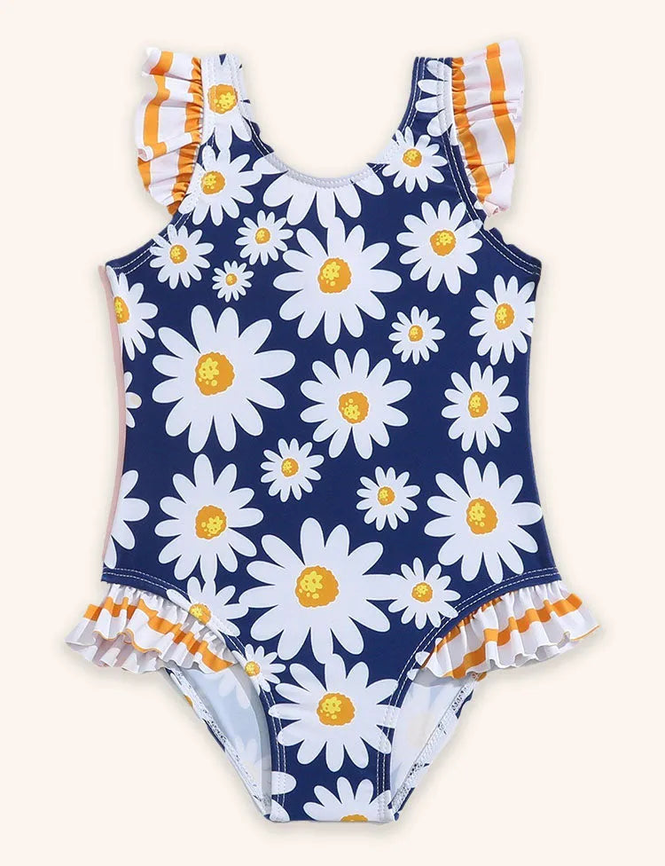 Süßer Kleiner Gänseblümchen-Badeanzug