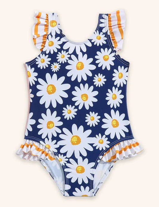 Süßer Kleiner Gänseblümchen-Badeanzug