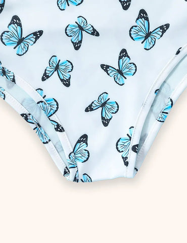Bikini mit Schmetterlingsmuster