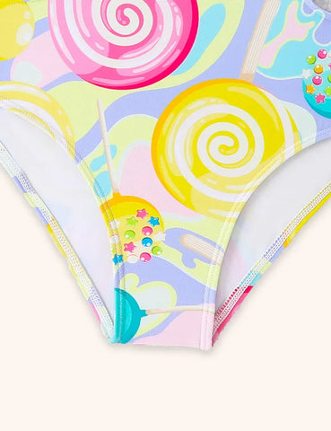 Lindo traje de baño de piruleta