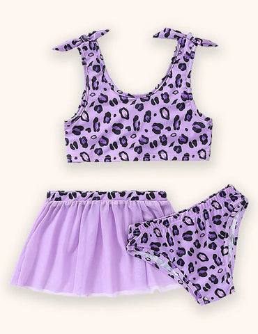 Badeanzug Mit Leopardenmuster Und Cut-Outs