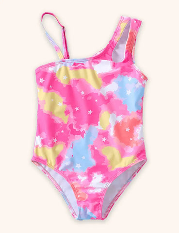 Traje de baño de una pieza con tirantes