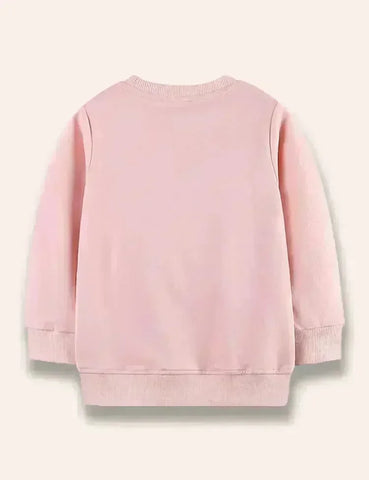 Dream Rabbit Appliqué Sweatshirt