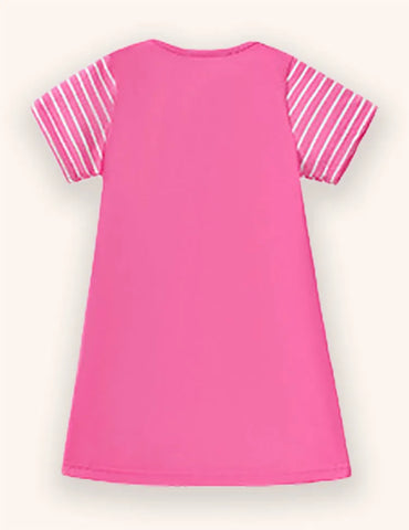 Bunny Applique Cotton Dress