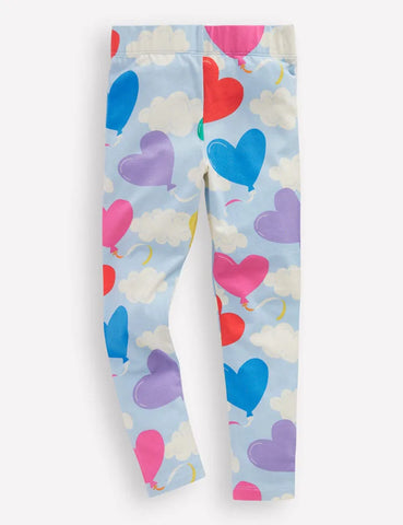 Abito stampato con palloncini a cuore