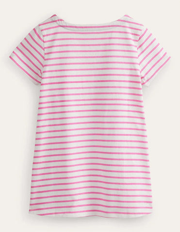Short Sleeve Appliqué Tunic - Mini Taylor
