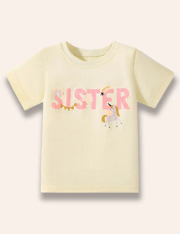 Sister Printed T-Shirt