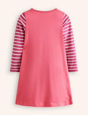 Elsie Kleid mit großer Applikation