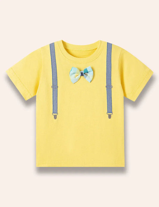 Little Gentleman Printed T-Shirt