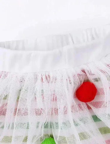 Conjunto estampado de renos lindos navideños