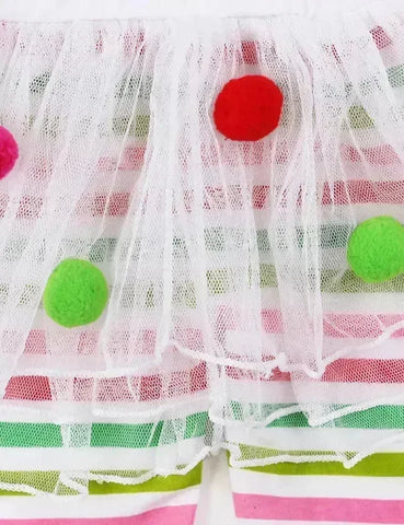 Conjunto estampado de renos lindos navideños