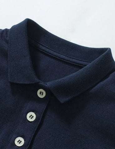 Unicorn Appliqué Polo T-Shirt