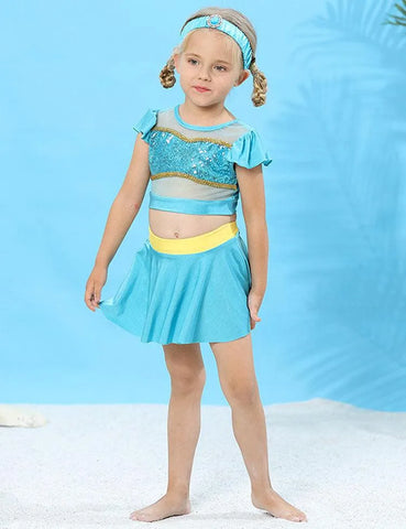 Multicolor Princess Swimsuit - Mini Taylor