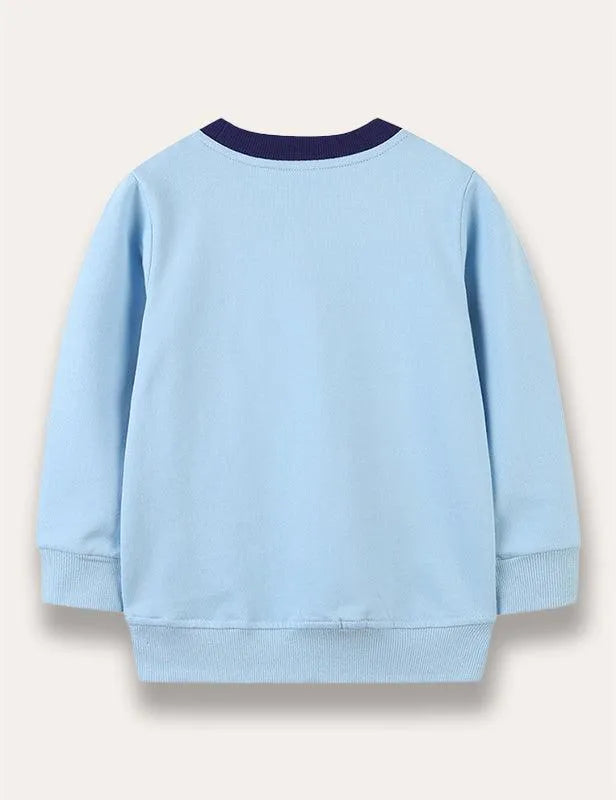 Shark Printed Sweatshirt - Mini Taylor