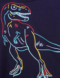 Line Dinosaur Printed Sweatshirt - Mini Taylor