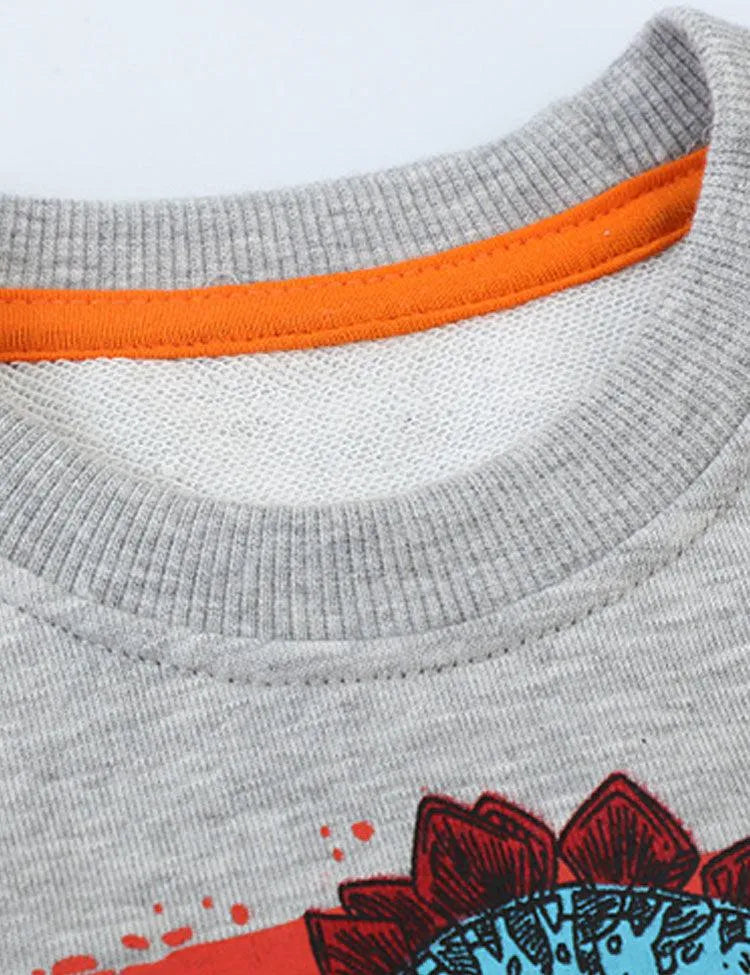 Dinosaur Printed Sweatshirt - Mini berni