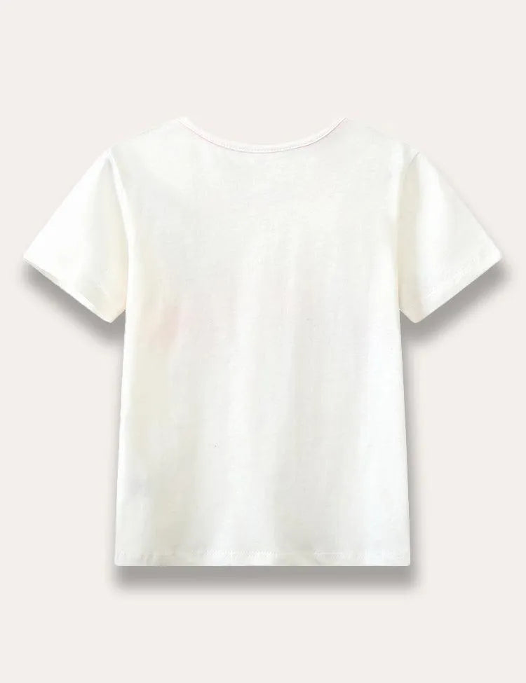 Flamingo Printed T-Shirt - Mini berni