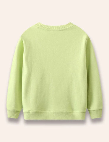 Cute Dinosaur Printed Sweatshirt - Mini Taylor
