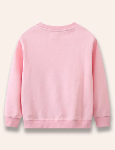 Star Unicorn Appliqué Sweatshirt - Mini Taylor