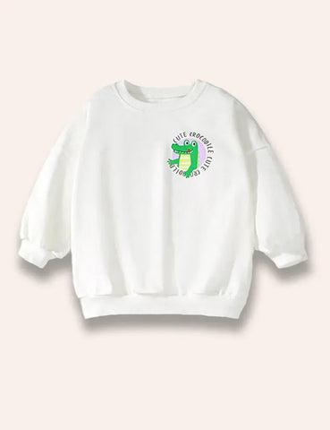 Traje estampado cocodrilo pequeño