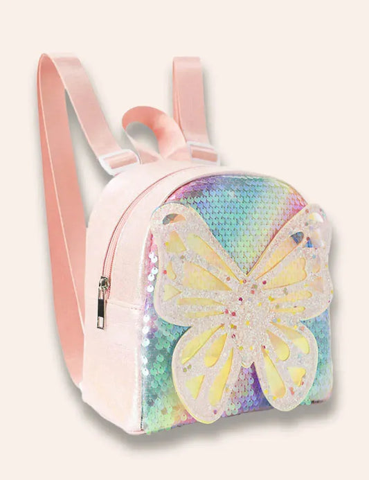 Zaino con farfalla splendente