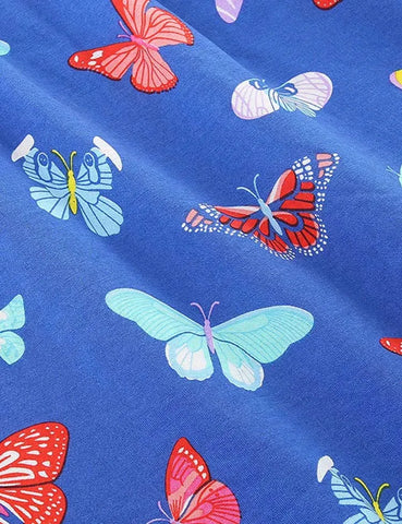 Robe imprimée multi-papillons