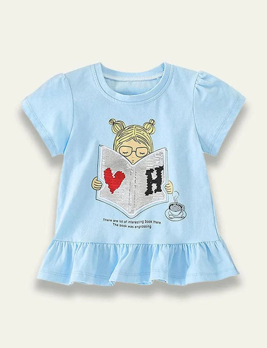 Girls Printed T-shirt - Mini Taylor