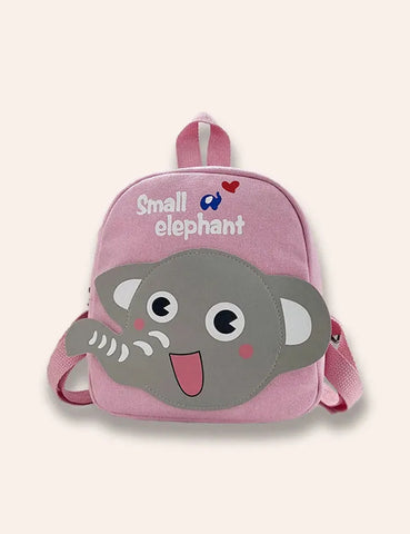 Small Elephant Canvas Backpack