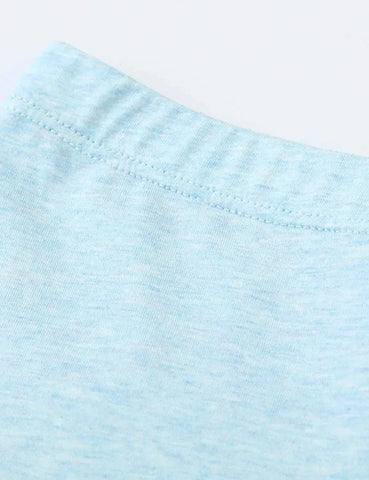 Flower Embroidered Leggings